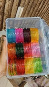 Trending Jelly Finish Glass Bangles Combo Set Exporters In India